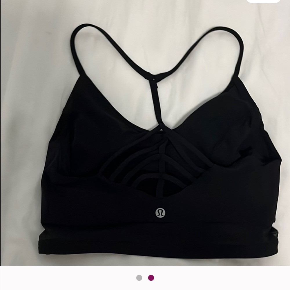 lululemon athletica Black Sports Bra